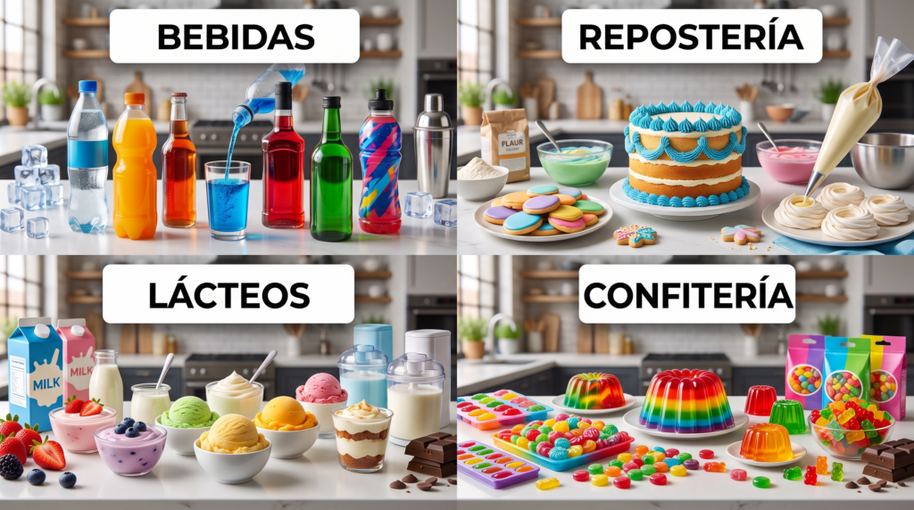 colorantes alimentarios