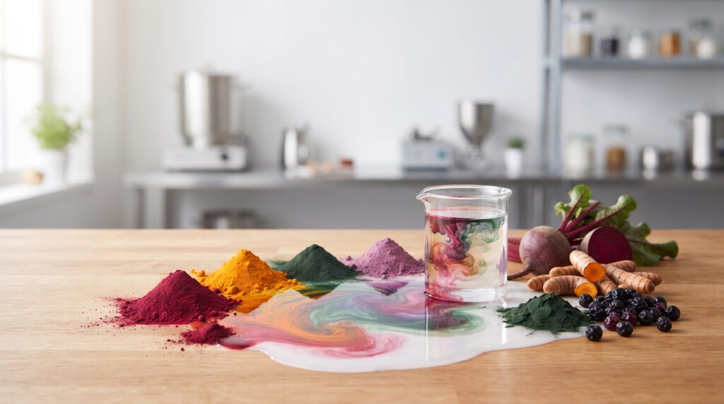 Colorantes naturales: Retos y tendencias actuales