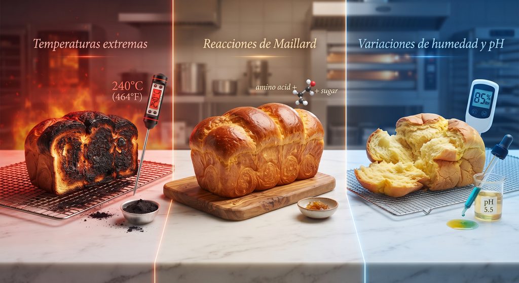 evitar degradación de color en horno